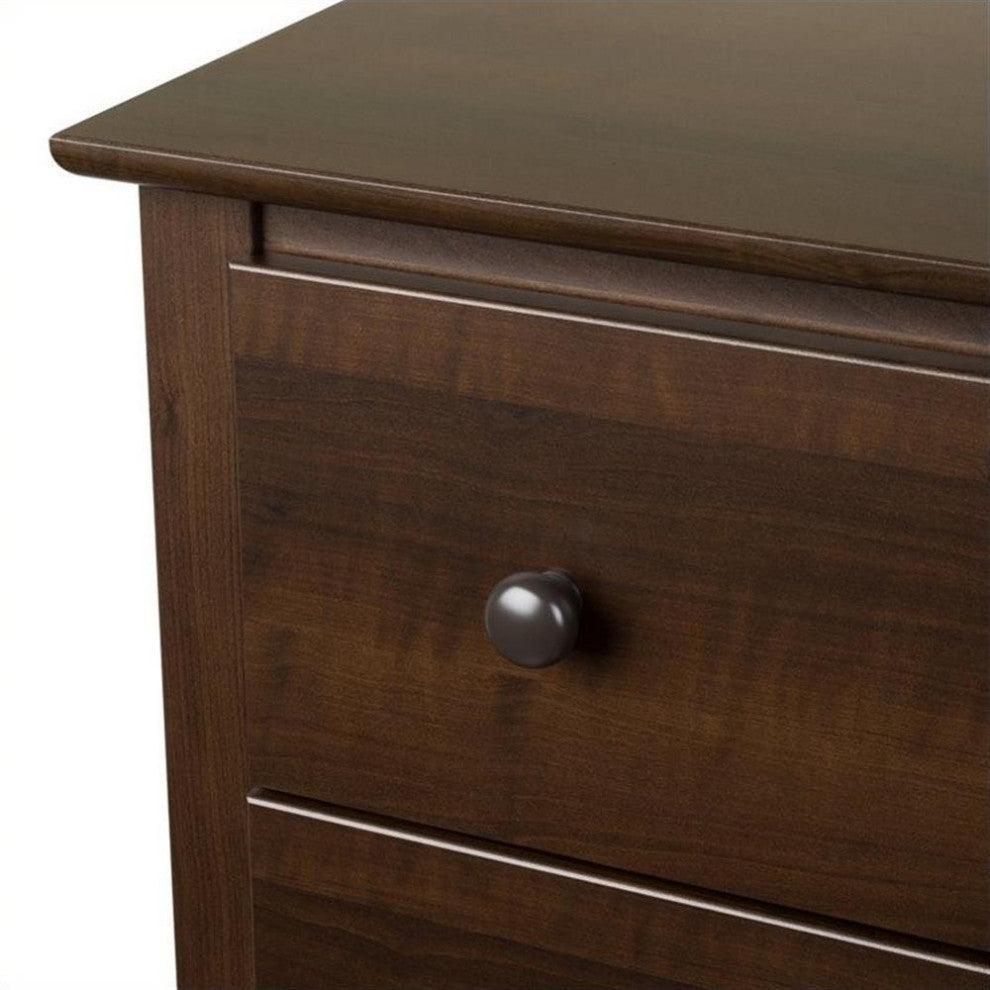 Prepac Fremont Espresso Tall Night Table
