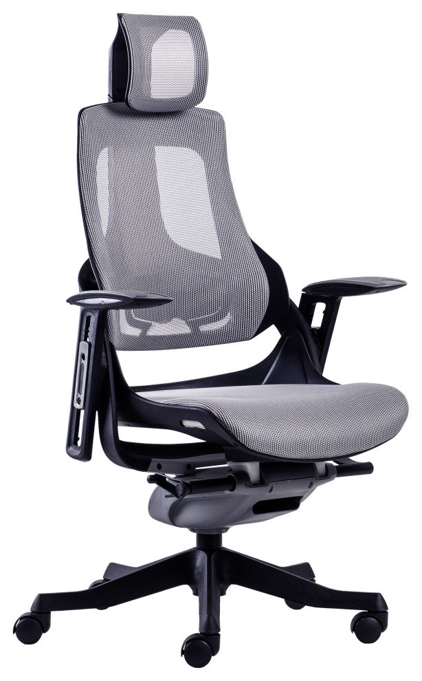 Lux Ergonomic Executive Chair, Gray