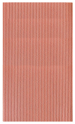 Plain PVC Bathroom Mat, Light Pink, 26" x 31", Covers 5.5 sq ft