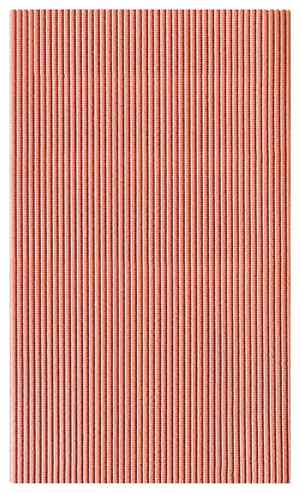 Plain PVC Bathroom Mat, Light Pink, 26" x 31", Covers 5.5 sq ft