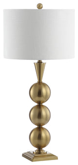 Mackenzie 33" Metal Table Lamp, Brass