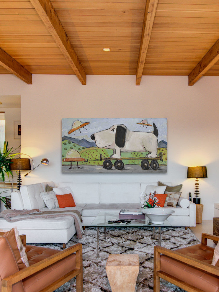 "The Abduction" Painting Print on Canvas by Tori Campisi