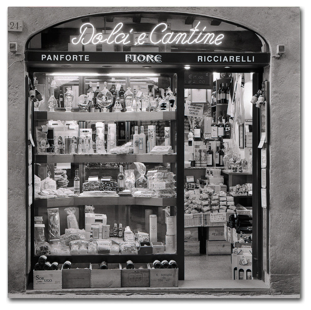 Alan Blaustein ''Dolci e Cantine'' Canvas Art, 14x14