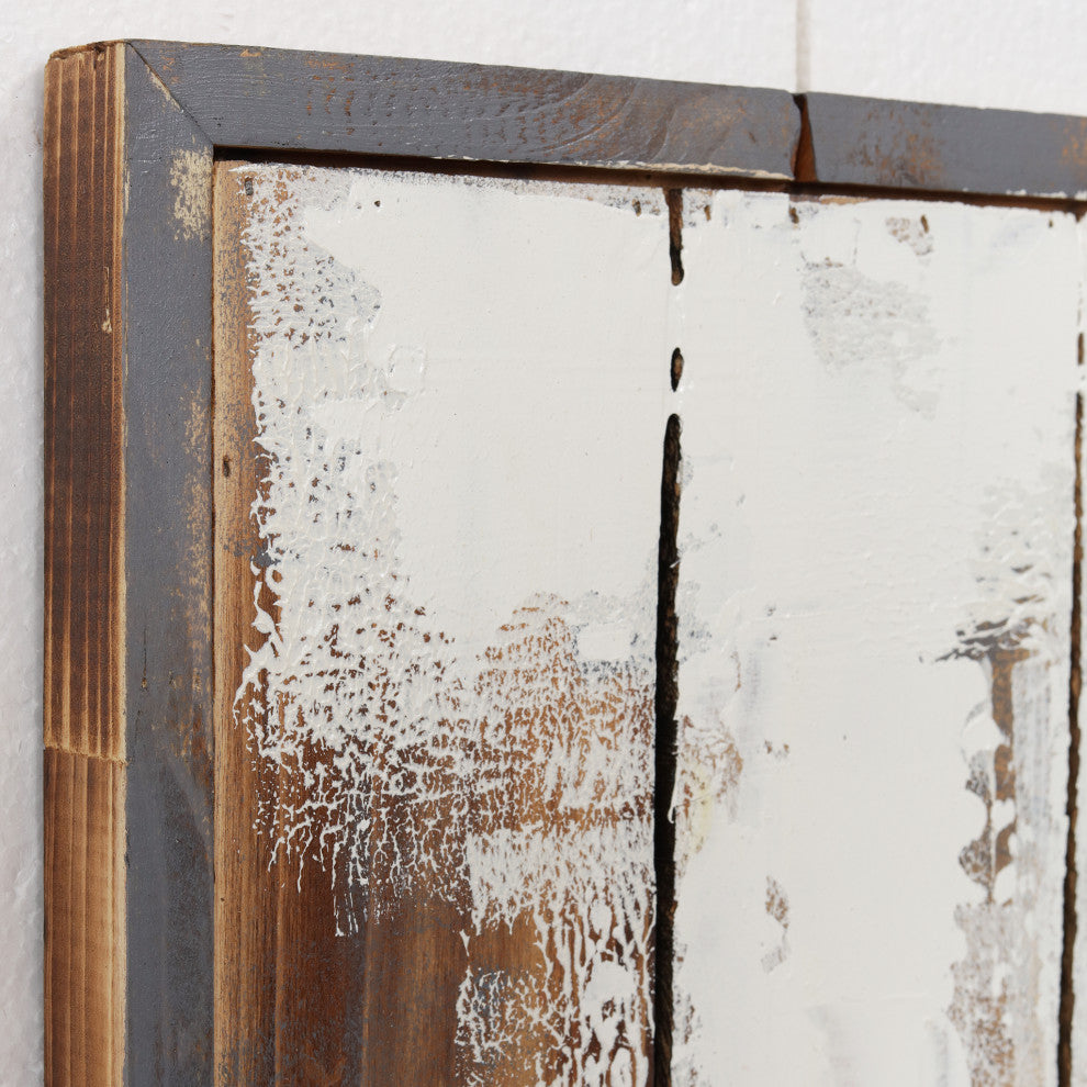 "Cacti" Metal Wall Art Hand Painted on Rugged Wooden Blocks Wall Sculpture