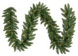 Vickerman A861115Led 50' Camdon Christmas Garland, Multi-Colored Mini Lights