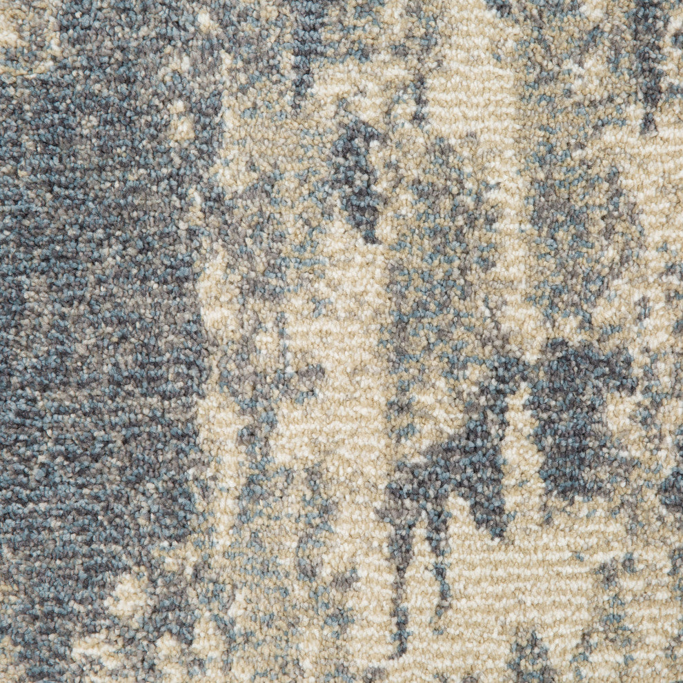 Jordan Delia Area Rug, Gray, 1'10" x 2'11", Abstract