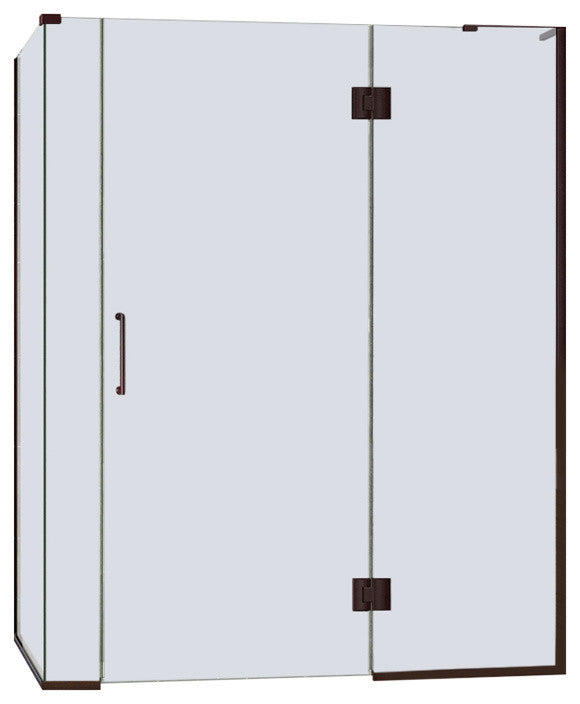 Dreamline Unidoor-X 58"x34.375"x72" Hinged Shower Enclosure