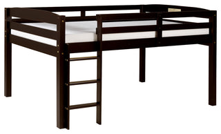 Concord Junior Loft Bed, Cappuccino, Full