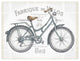 "Bicycles I v2" Digital Paper Print by Daphne Brissonnet, 50"x38"