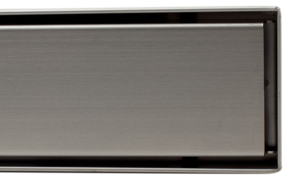 ALFI ABLD32B-BSS 32" Brushed Stainless Steel Linear Shower Drain with Cover