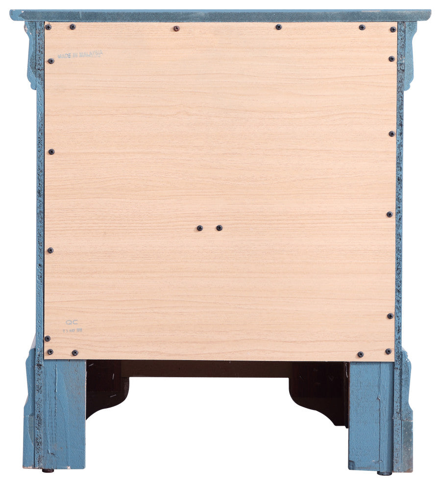 Napa Nightstand, Teal