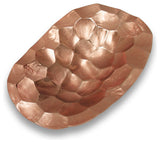 Pounded Metal Tray, Copper