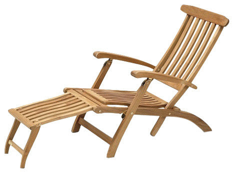 Skagerak Steamer Deck Chair | Adjustable Teak