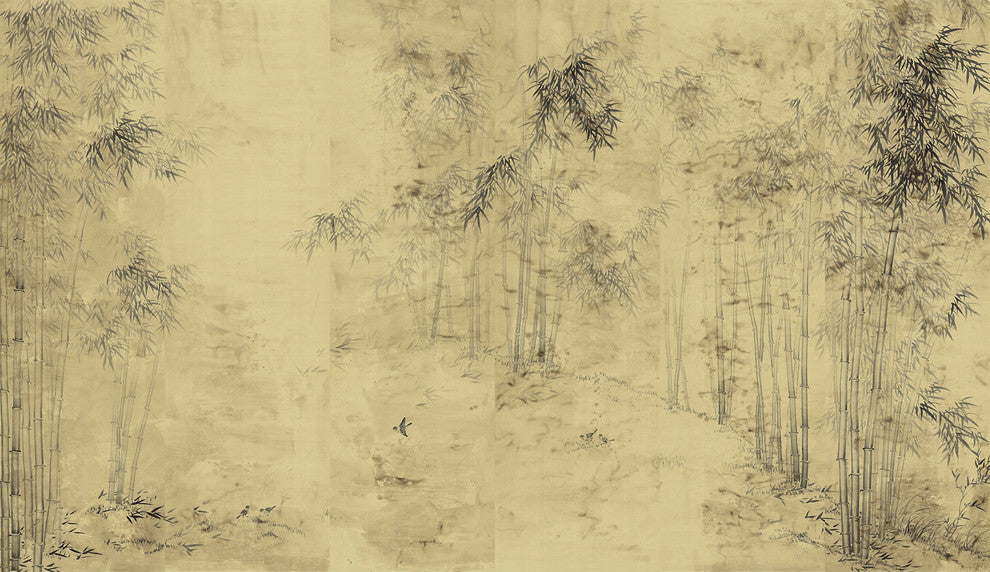 Bamboo Forest, Antique Beige Full Size