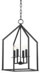 Lena 4-Light Small Pendant Aged Iron