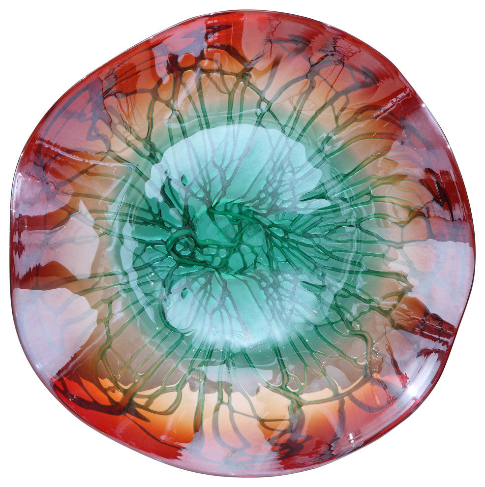 Contemporary Ruby Wall Plate - M2 - Multicolor