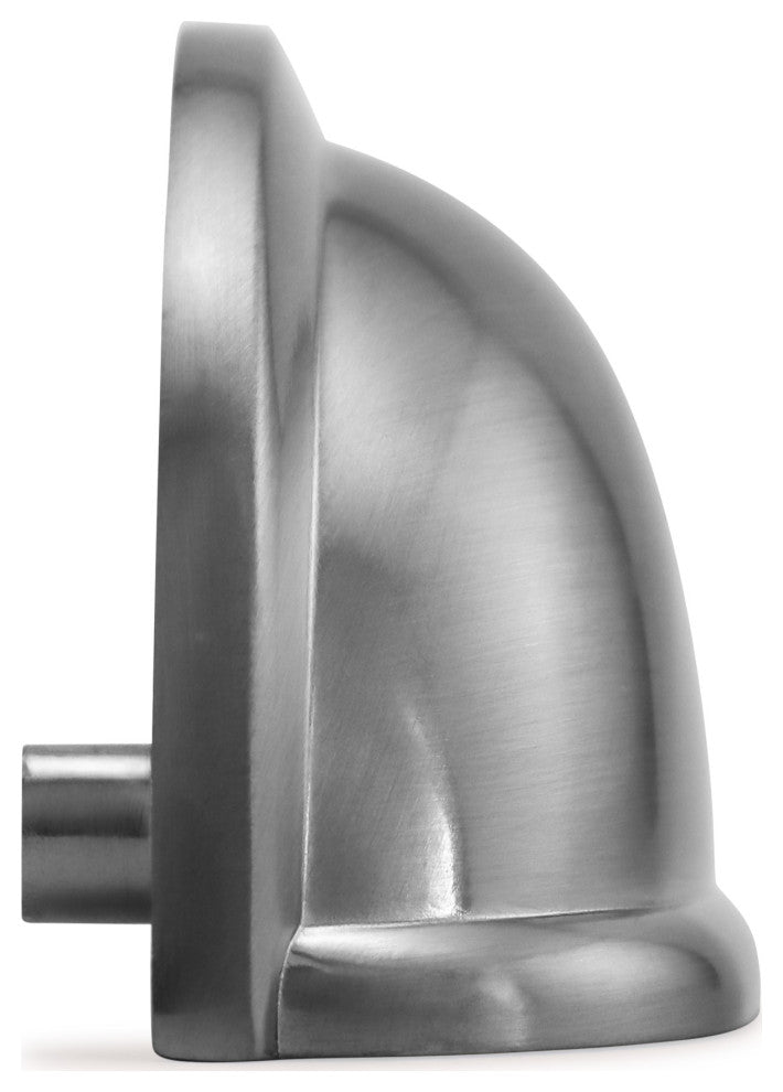 Mascot Hardware 3'' Shell Satin Nickel Drawer Pull - Pack of 10
