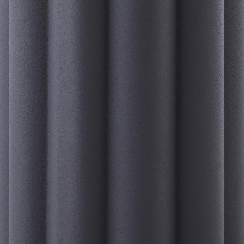 Latur Table Lamp, Gray/White