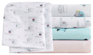 Intelligent Design Novelty Print Sheet Set, Pink Cats