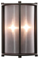 2 Light Hallway Wall Lights Vintage Wall Lamp With Dark Bronze Finish