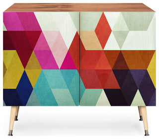 Three of the Possessed Modele 7 Credenza, 38"x20"