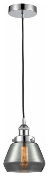 Innovations 616-1PH-PC-G173 1-Light Mini Pendant, Polished Chrome