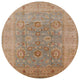 Ahgly Company Indoor Round Mid-Century Modern Area Rugs, 4' Round