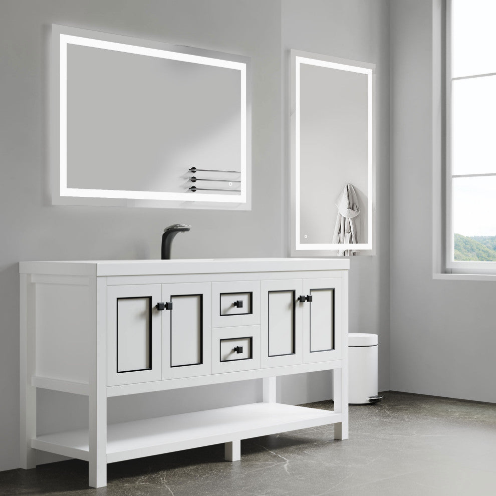 Ketti LED Mirror, 48x31 or 31x48