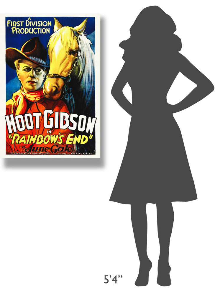"Hoot Gibson, Rainbow's End" Canvas by Hollywood Photo Archive, 24x36"