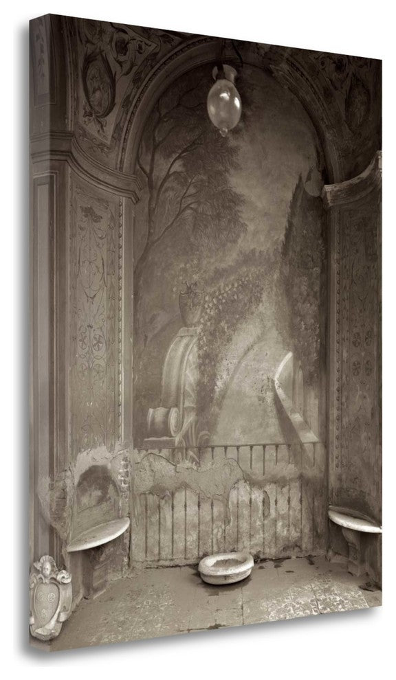 "Banc De Jardin - 34" By Alan Blaustein, Giclee Print on Gallery Wrap Canvas