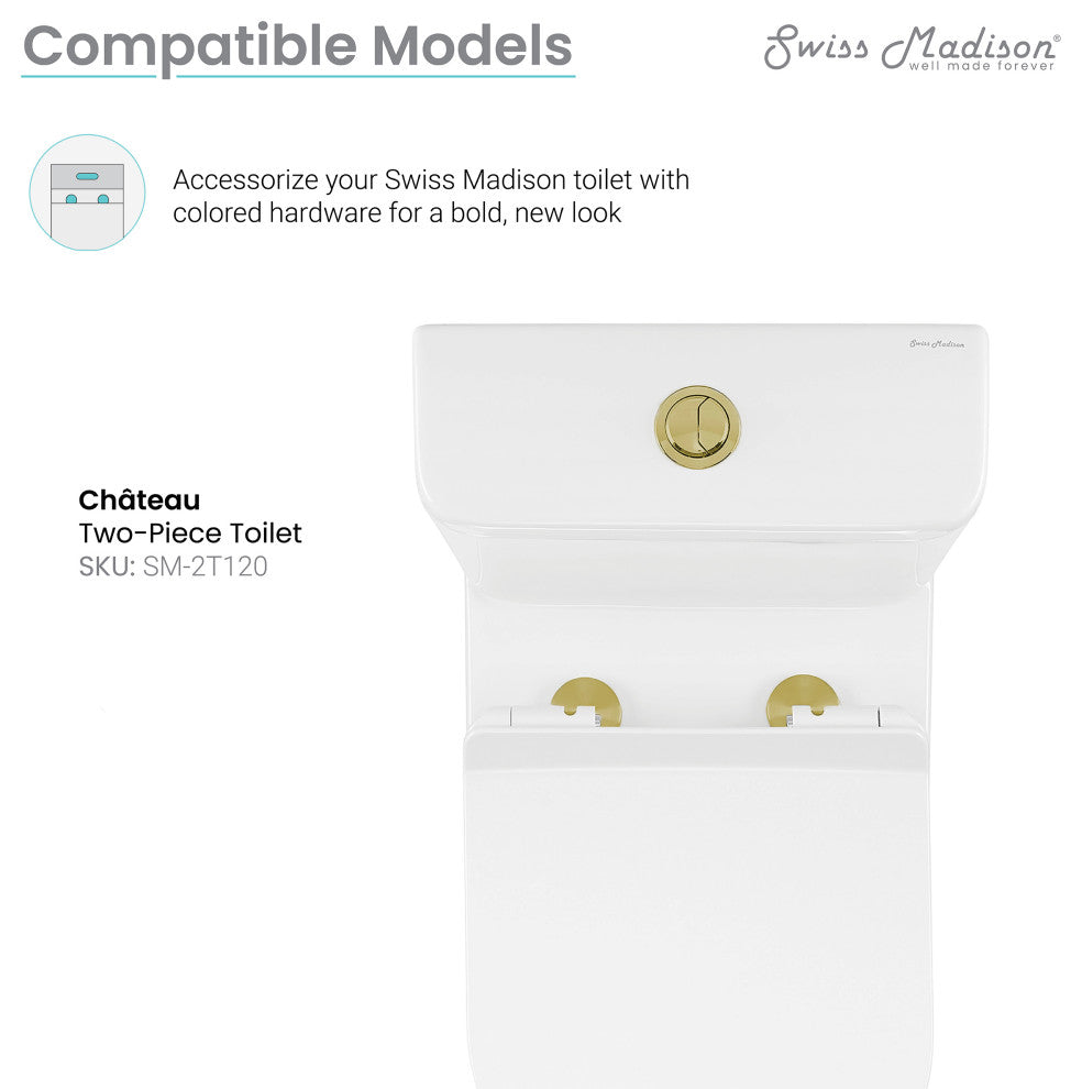 Toilet Hardware Brushed Gold, SM-2T120