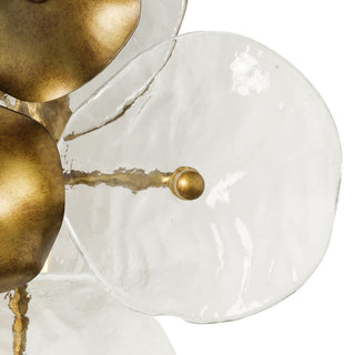 Loretta Collection 4-Light Gold Ombre Transitional Wall Sconce