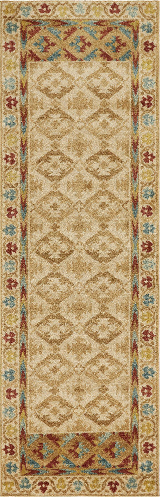 118" X 158" Sand Polypropylene Rug