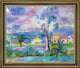 Henri Lebasque Landscape in Provence Framed Premium Canvas Print, 20"x25"