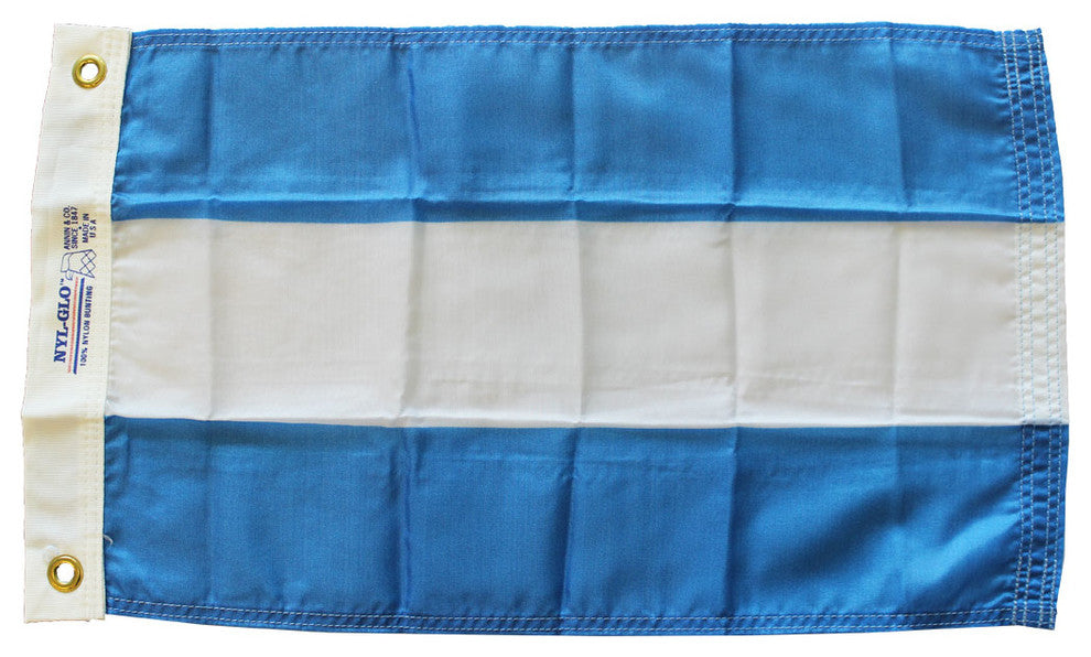 Argentina, 12"x18" Nylon Flag, Civil