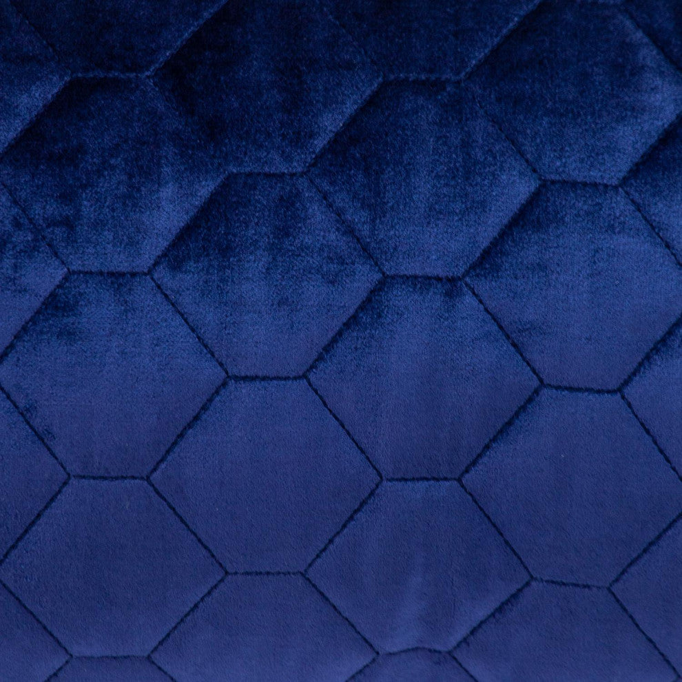 Parkland Collection Bazyli Blue Throw Pillow, Rectangle