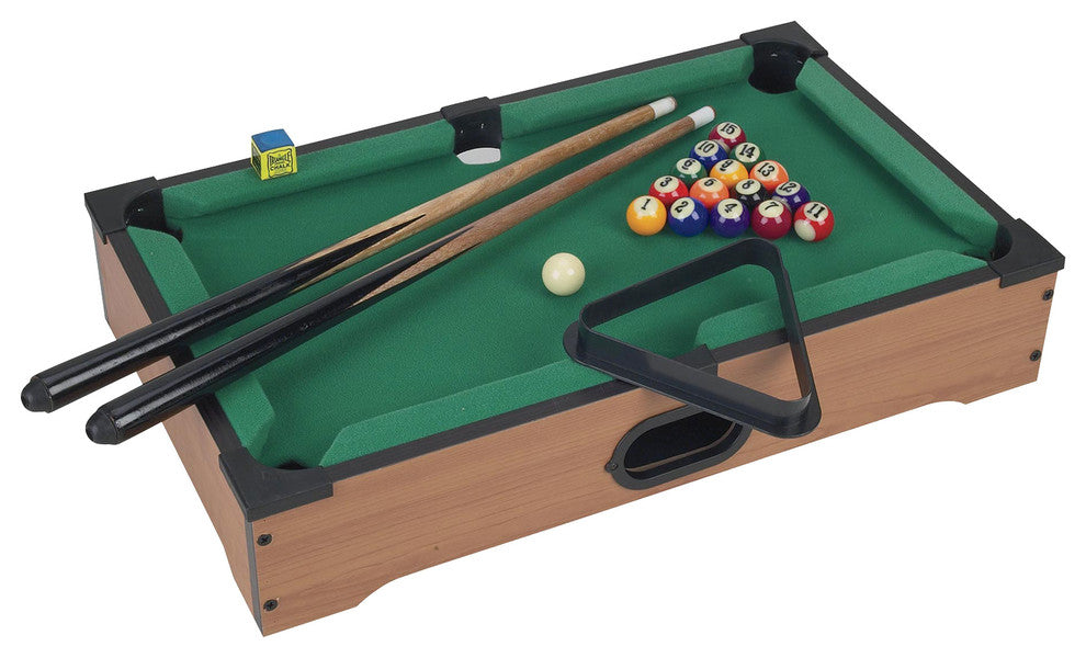 Mini Tabletop Pool Table by Trademark Games