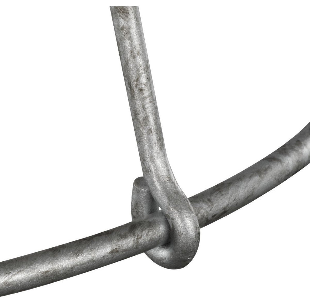 Chambers Collection Galvanized 1-Light Mini-Pendant