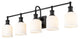 Zlite 733-5V-MB 5-Light Vanity, Matte Opal