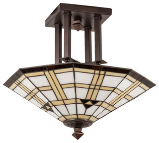 20 Wide Arrowhead Mission Flushmount