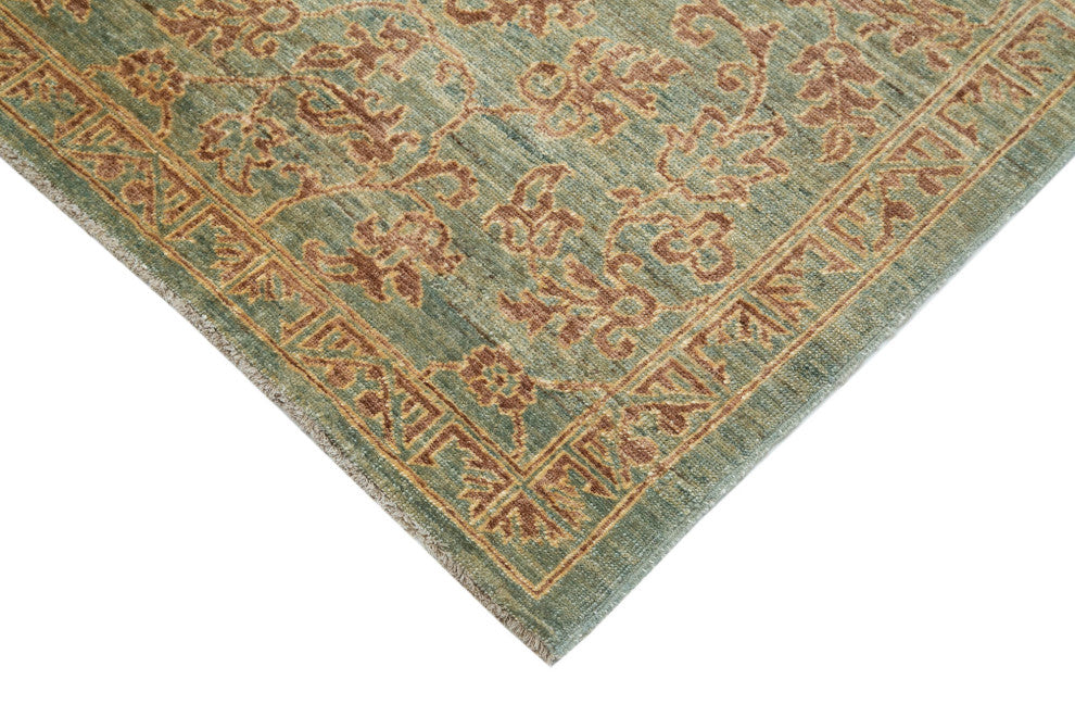 Rug N Carpet - Handwoven Oriental 6' 0" x 8' 8" Decorative Oushak Area Rug