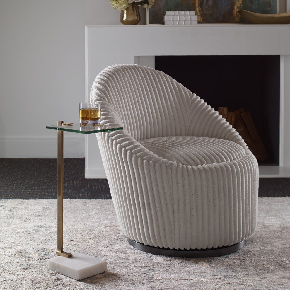 Butler Brass Accent Table