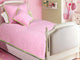 Pink Ocean 100%Cotton Twin-Size Quilt Set