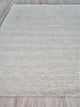 Catalina Hand Loomed Wool and Bamboo Silk Beige Area Rug, 6'x9'