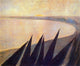 Mikalojus Ciurlionis Sorrow I, 20"x25" Wall Decal