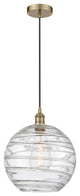 Innovations 616-1P-AB-G1213-12-LED 1-Light Mini Pendant, Antique Brass