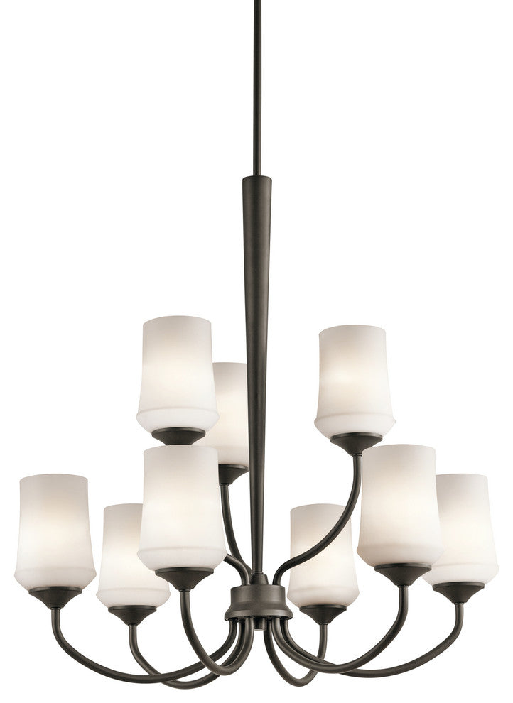 Kichler Aubrey Nine Light Chandelier 43666OZ