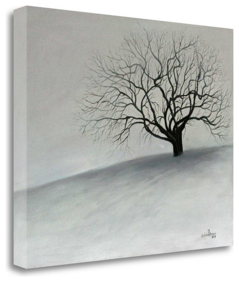 "Winter Tree" By Julie Peterson, Giclee Print on Gallery Wrap Canvas