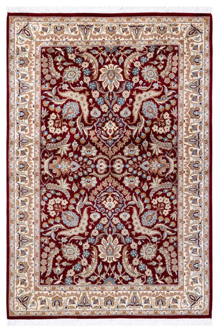 MOGUL, Hand Knotted Area Rug 6' 1" X 4' 1"