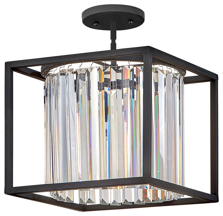 Hinkley Giada Medium Convertible Pendant, Black